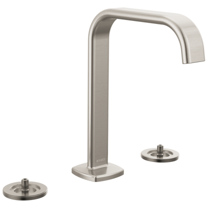 Brizo Widespread Lavatory Faucet With Square Spout Less Handles