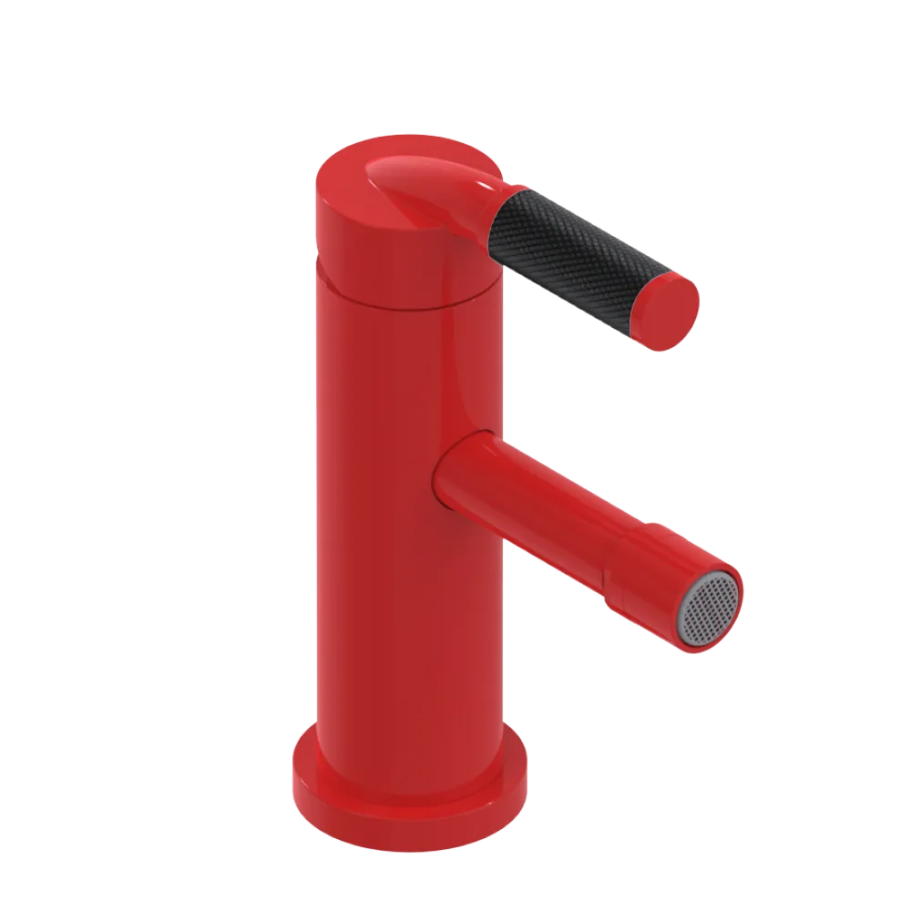 Rubinet Single Control Bidet Fitting (less drain) Red