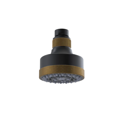 Rubinet 3 FUNCTION SHOWER HEAD Matt Black