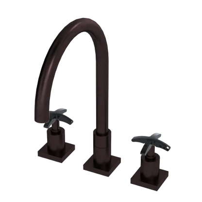 Rubinet Widespread Kitchen Set Oil Rubbed Bronze