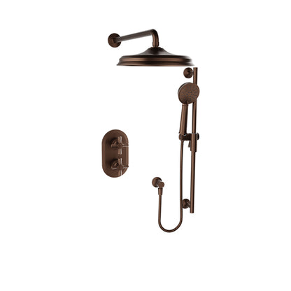 Baril Complete thermostatic pressure balanced shower kit