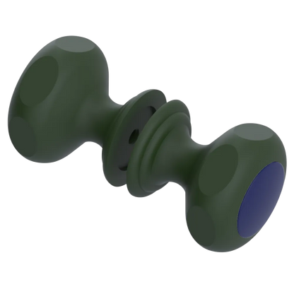 Rubinet Shower Door Knob (set) Green Envy