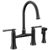 Brizo Bridge Kitchen Faucet With Side Sprayer