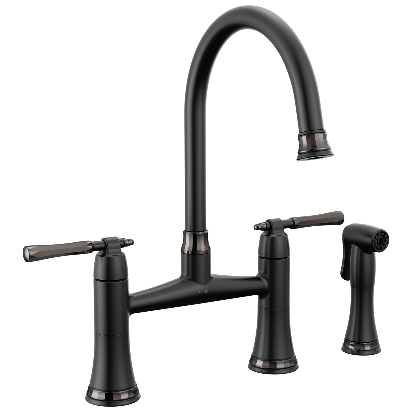 Brizo Bridge Kitchen Faucet With Side Sprayer