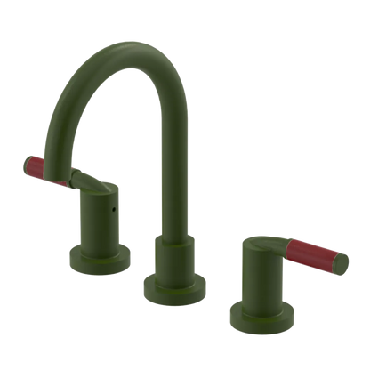Rubinet Widespread Lav set (less drain) Green Envy