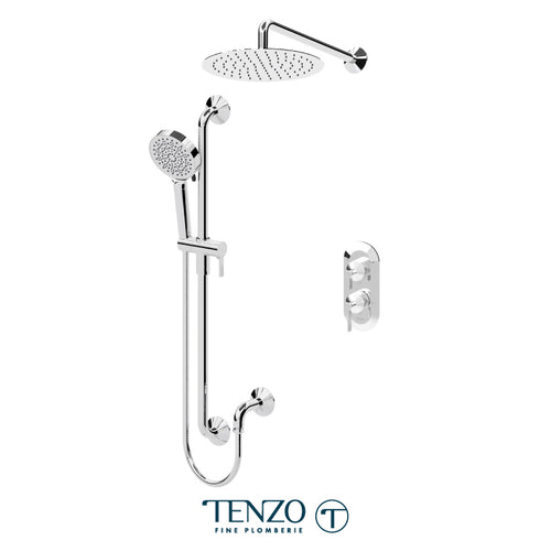 Shower kit, T-Box 2 functions, Paloma