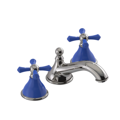 Rubinet Widespread Lav. Set. (less drain) Polished Nickel