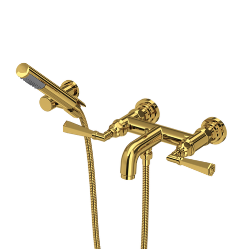 ROHL San Giovanni Wall Mount Exposed Tub Filler With Handshower