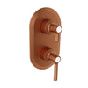 Baril Complete thermostatic pressure balanced shower control valve with 3-way diverter