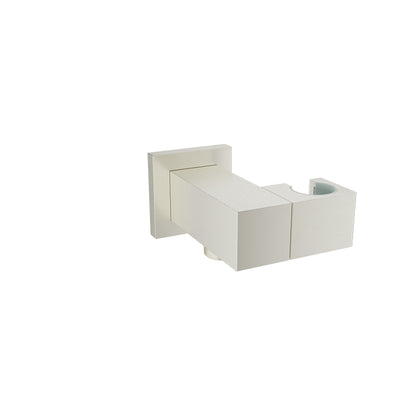 Baril Wall-mounted hand shower holder and supply elbow