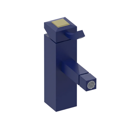 Rubinet Single Control Bidet Fitting (less drain) Midnight Blue