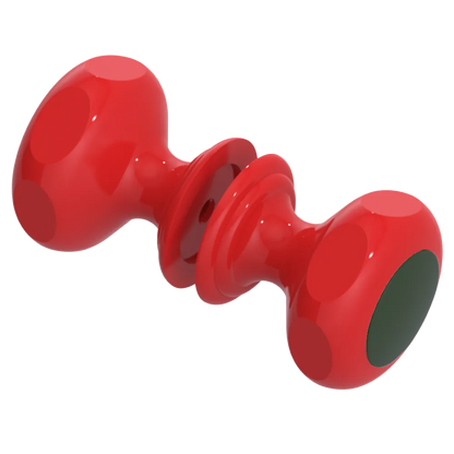 Rubinet Shower Door Knob (set) Red