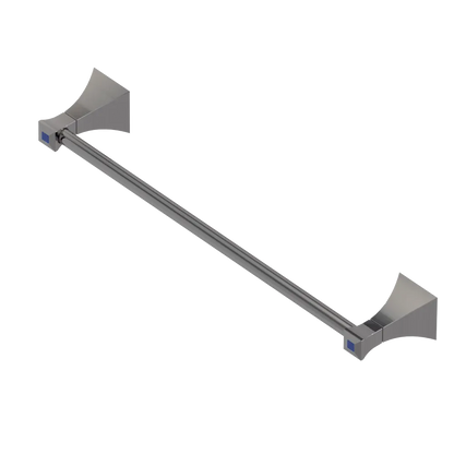 Rubinet Towel Bar 18" Polished Nickel