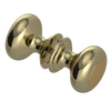 Rubinet Shower Door Knob (set) Natural Brass