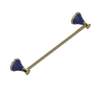 Rubinet Towel Bar 18" Natural Brass