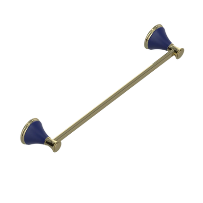 Rubinet Towel Bar 18" Natural Brass