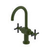 Rubinet Single Hole Dual Handle Lav. Set with LaSalle Spout (less drain) Green Envy