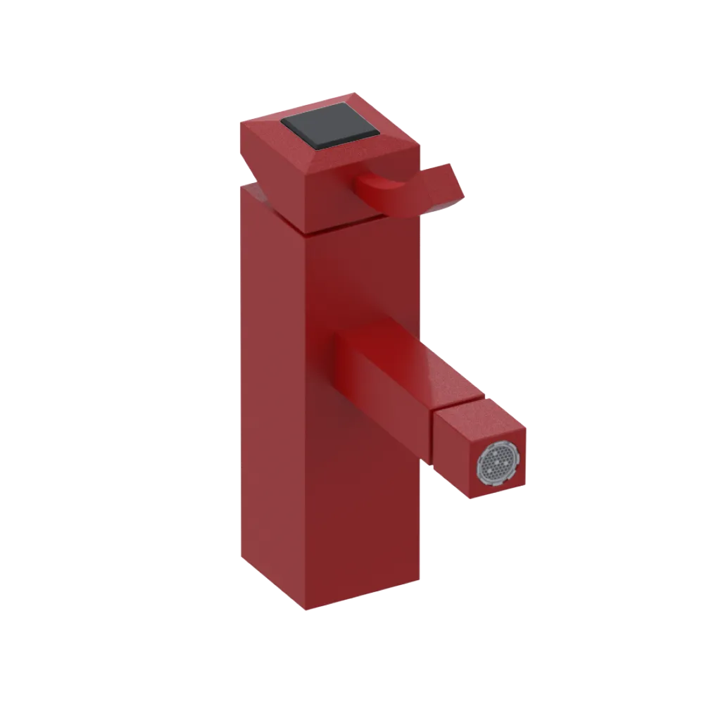 Rubinet Single Control Bidet Fitting (less drain) Maroon
