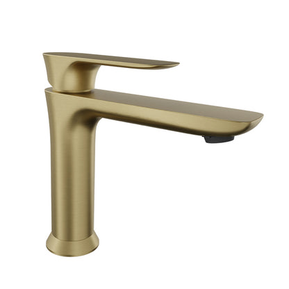 Baril Single-hole lavatory faucet, drain included