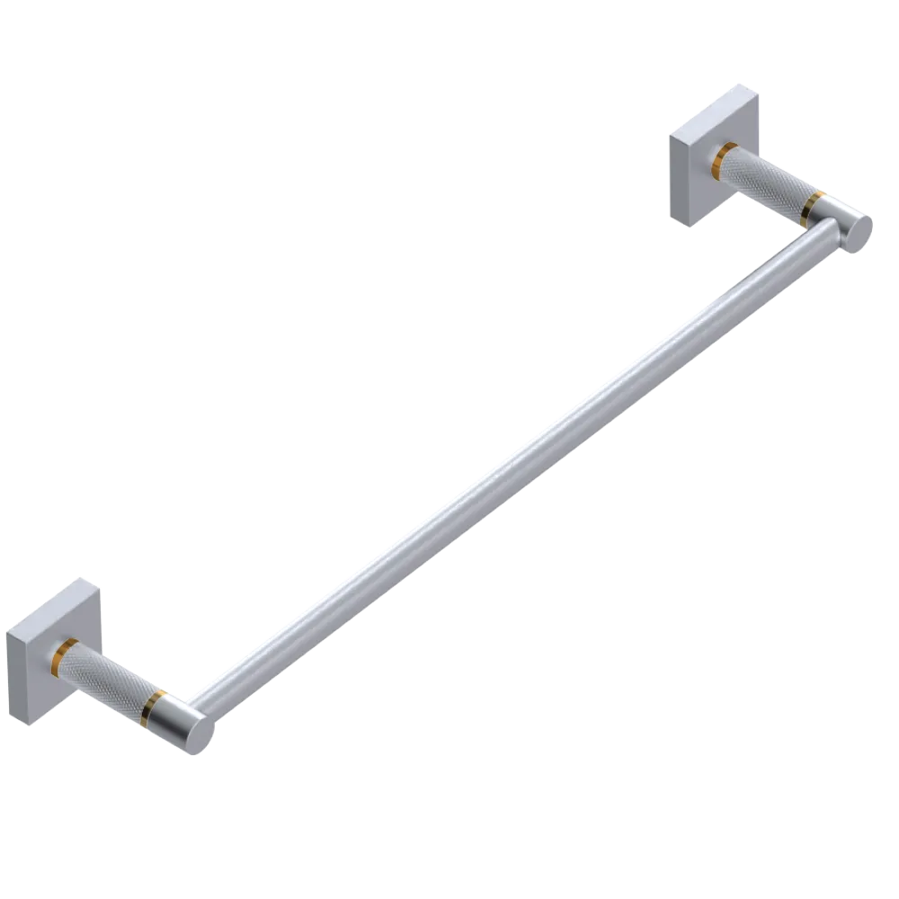 Rubinet 24" TOWEL BAR Satin Chrome