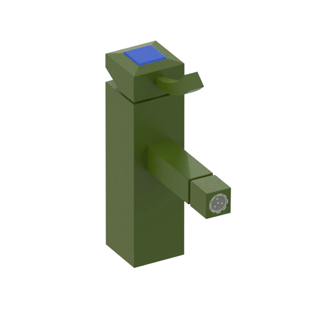 Rubinet Single Control Bidet Fitting (less drain) Green Envy