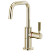 Brizo Instant Hot Faucet With Square Spout And Knurled Handle