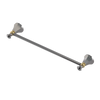 Rubinet Towel Bar 18" Polished Nickel