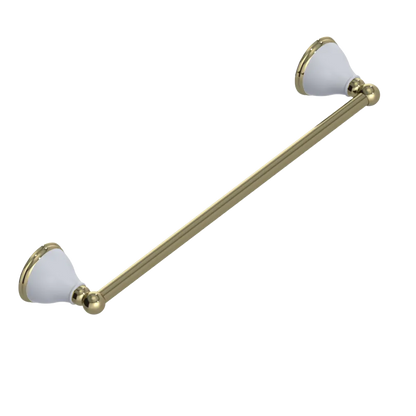 Rubinet Towel Bar 18" Natural Brass