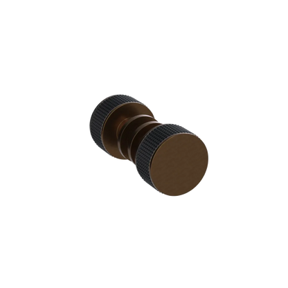 Rubinet Shower Door Knob (set) Tuscan Brass
