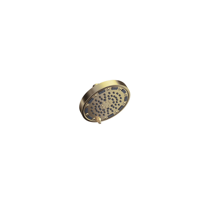 Baril Round 6" 5-spray anti-limestone shower head
