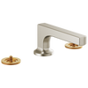 Brizo Widespread Lavatory Faucet With Low Spout Less Handles 12 Gpm