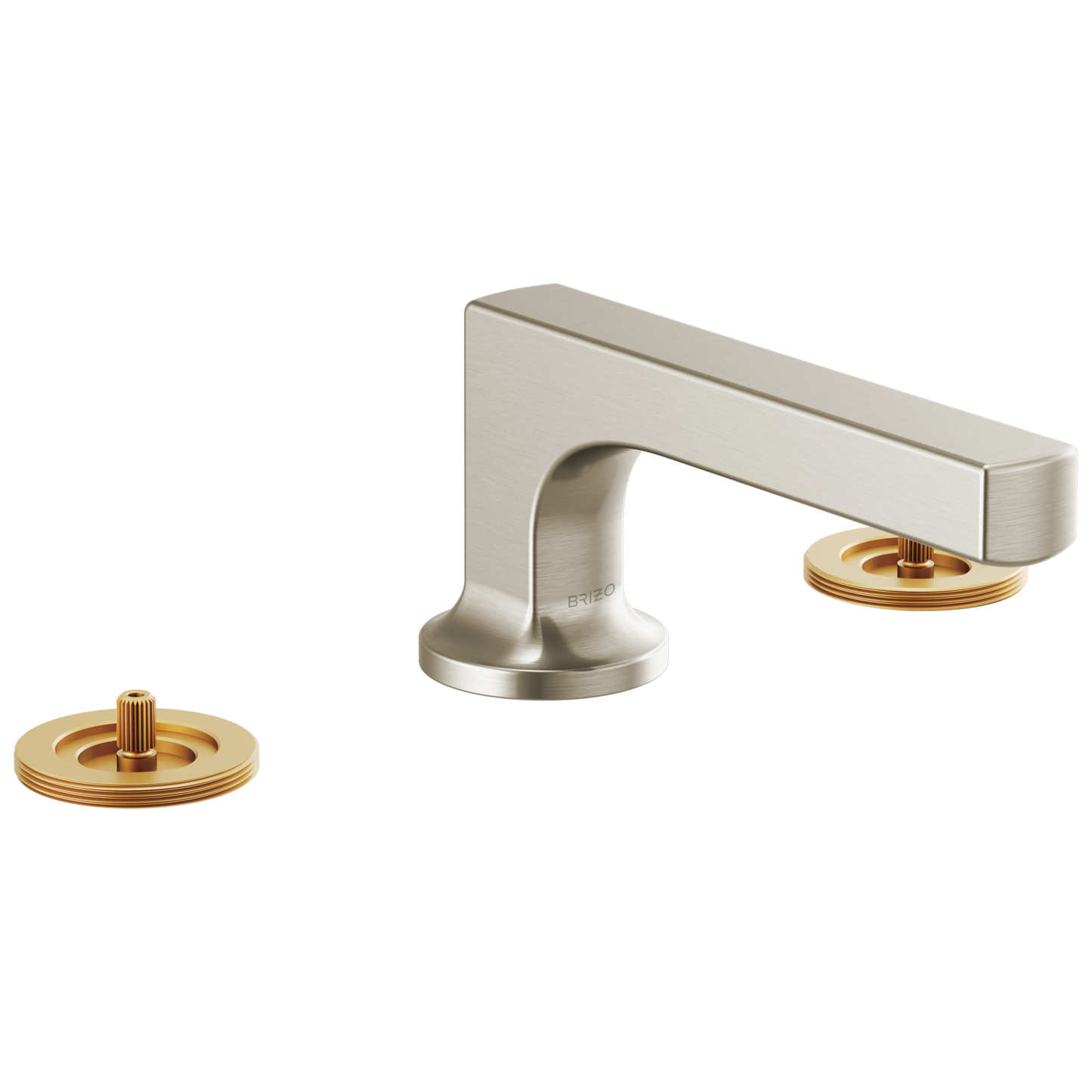 Brizo Widespread Lavatory Faucet With Low Spout Less Handles 12 Gpm