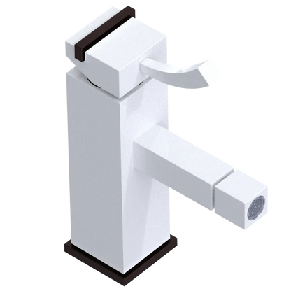 Rubinet Single Control Bidet Fitting (less drain) White