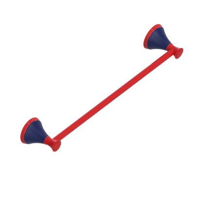 Rubinet Towel Bar 24" Red