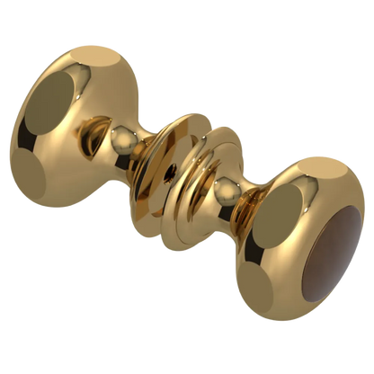 Rubinet Shower Door Knob (set) Gold