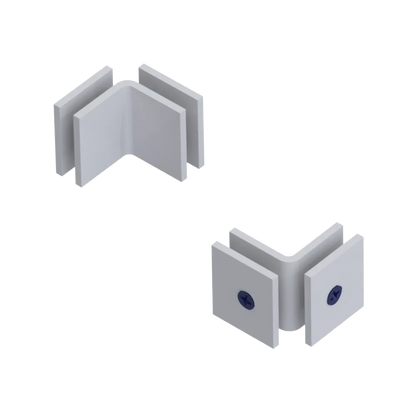 Rubinet 90 Glass to Glass Open Face White