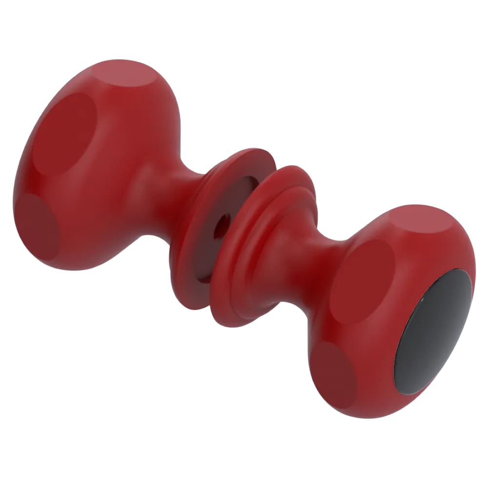 Rubinet Shower Door Knob (set) Maroon