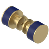 Rubinet Shower Door Knob (set) Satin Brass