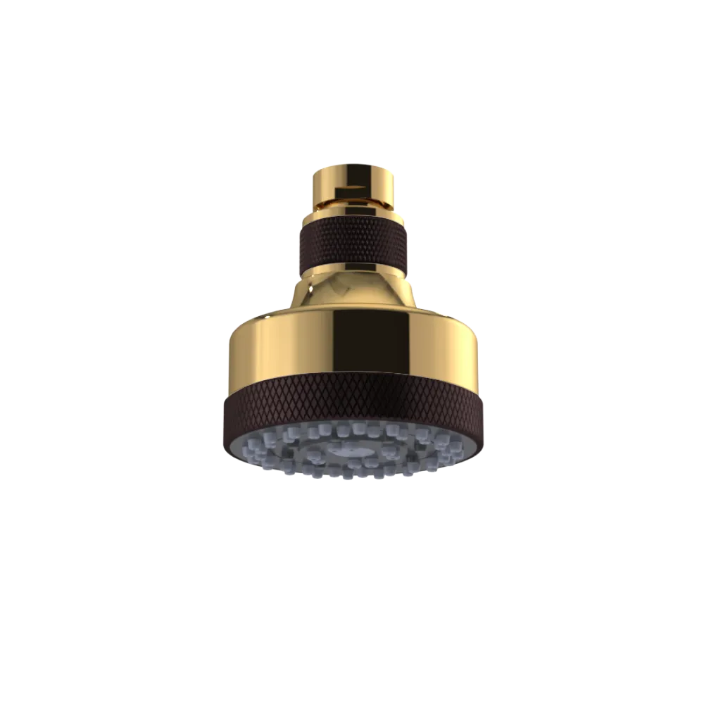 Rubinet 3 FUNCTION SHOWER HEAD Gold