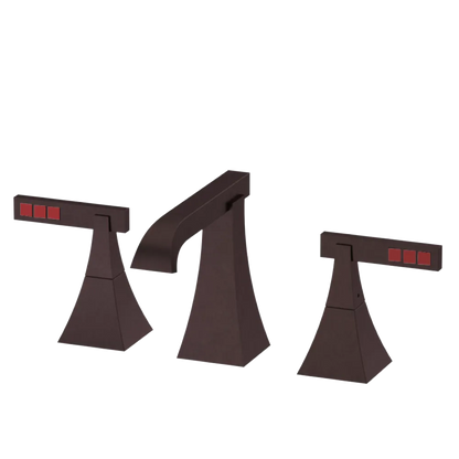 Rubinet Widespread Lav. Set. (less drain) Oil Rubbed Bronze