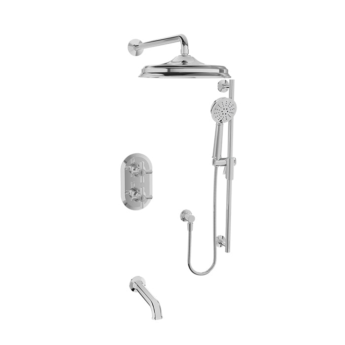 Baril Complete thermostatic pressure balanced shower kit