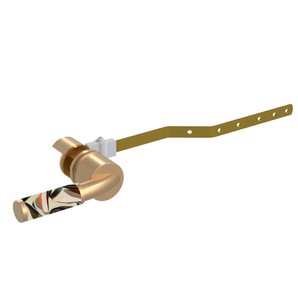 Rubinet Trip Levers Satin Gold