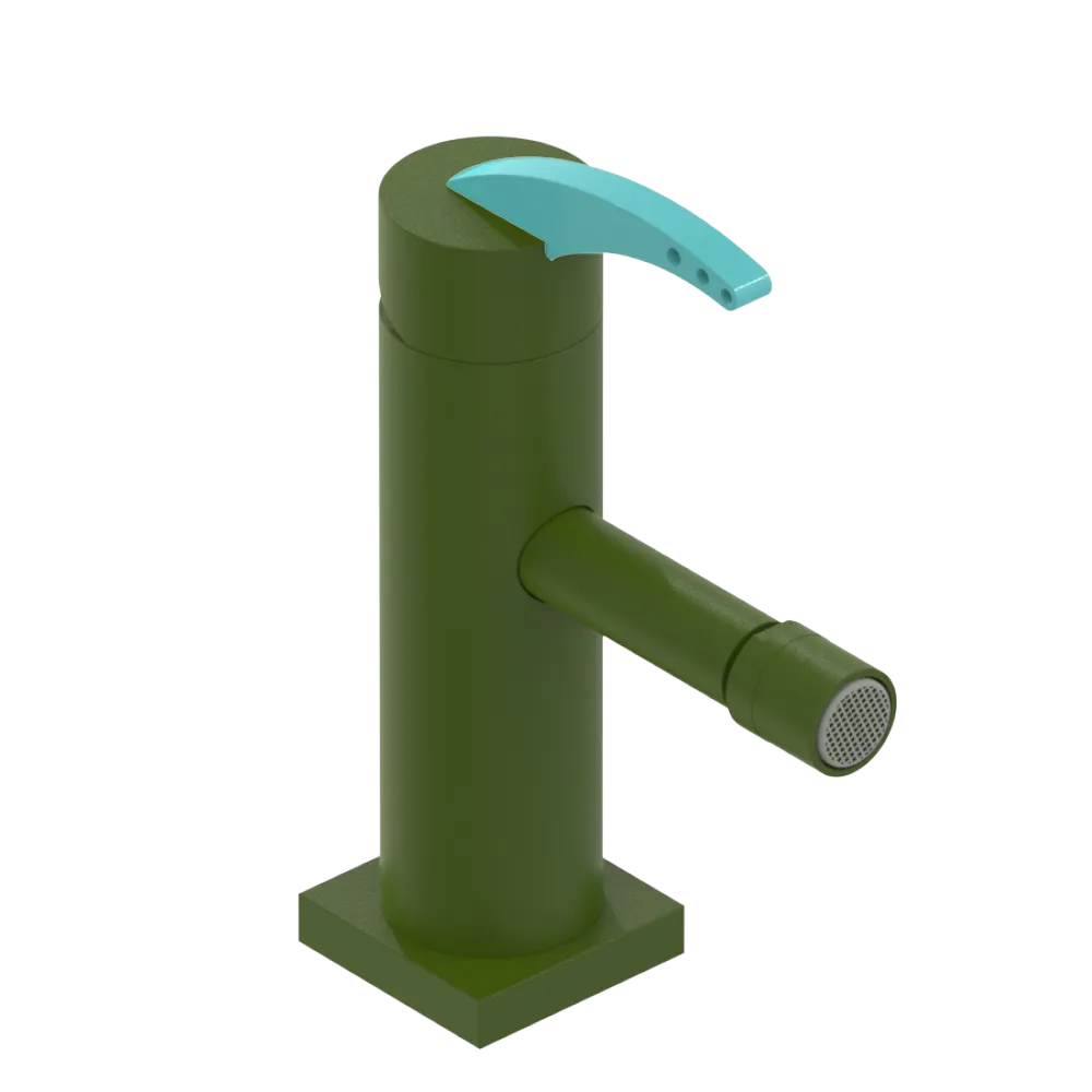 Rubinet Single Control Bidet Fitting (less drain) Green Envy