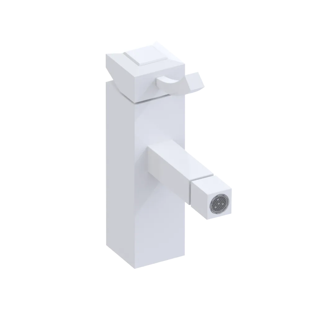 Rubinet Single Control Bidet Fitting (less drain) White