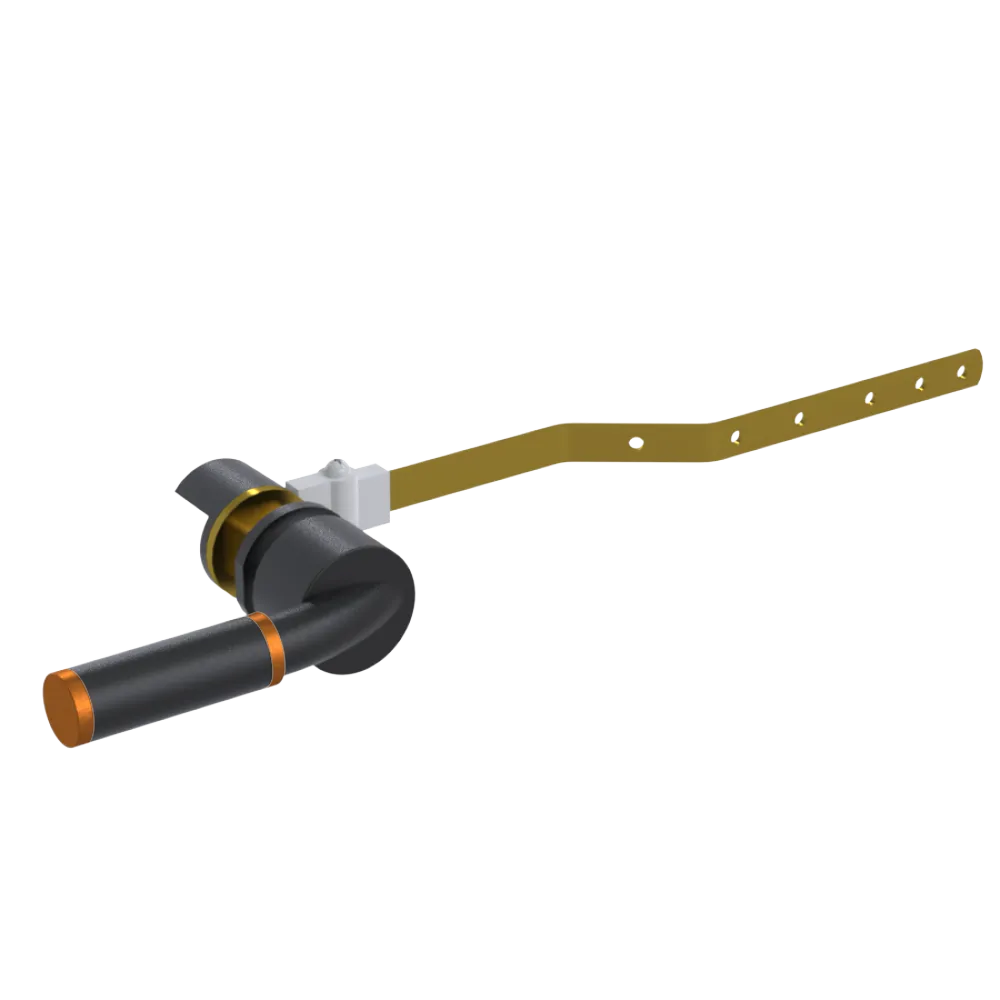 Rubinet Trip Levers Matt Black