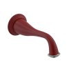 Rubinet Tub Filler Spout Wall Mount Maroon