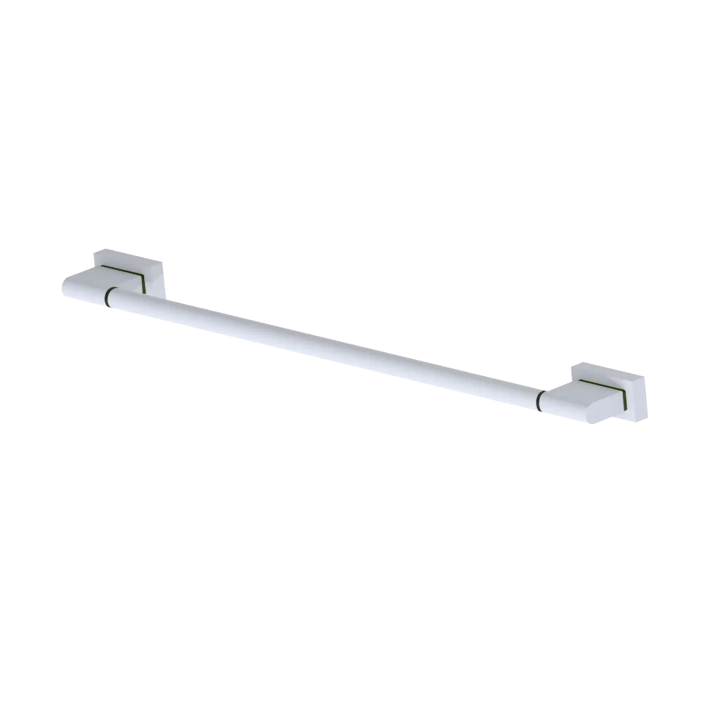 Rubinet Towel Bar 18" Matt White