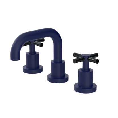 Rubinet Widespread Lav. Set. (less drain) Midnight Blue