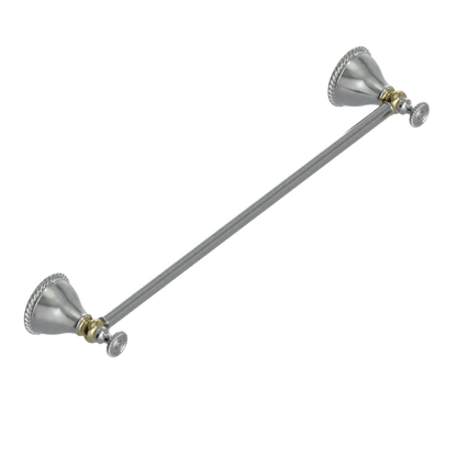 Rubinet Towel Bar 18" Satin Nickel