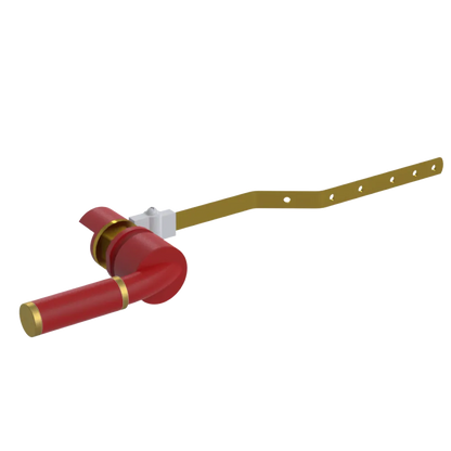 Rubinet Trip Levers Maroon